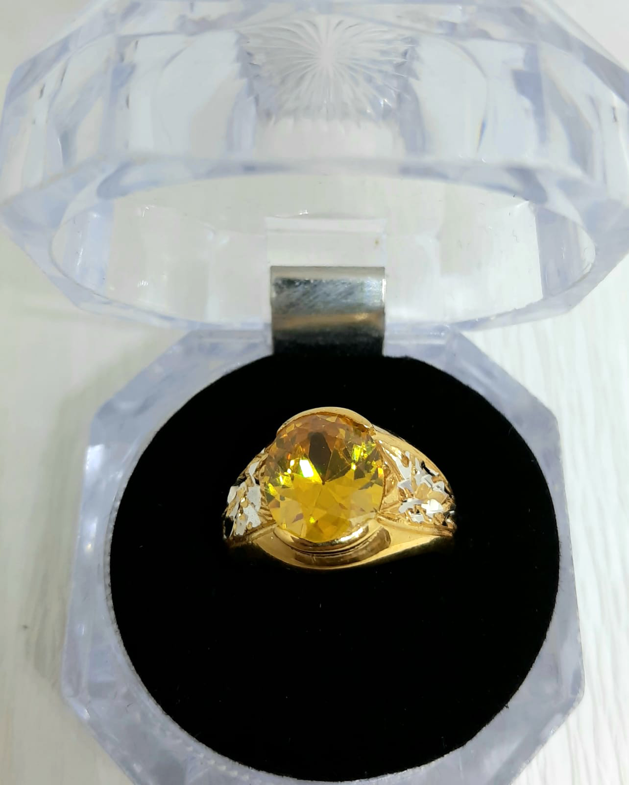 Gold Gent Ring